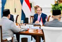 Presiden El-Sisi mengapresiasi sambutan Indonesia.