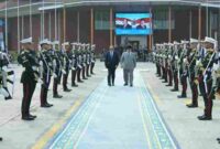 Presiden Prabowo mengantar Presiden El-Sisi hingga pesawat di Halim Perdanakusuma.