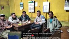 Polsek Purba menelusuri aduan dugaan perusakan mobil dan kehilangan HP serta uang Rp 4 juta di Simpang Purba.