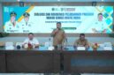 Bupati Asahan Taufik Zainal Abidin  saat membuka kegiatan Evaluasi dan Koordinasi Pelaksanaan Program MBG Kabupaten Asahan di Aula Melati Kantor Bupati Asahan, Selasa (13/10/2026), pukul 14.00 WIB.