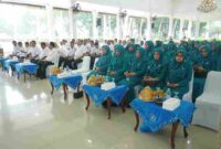 Rapat Koordinasi Teknis (Rakornis) TP PKK Kabupaten, Kecamatan, dan Desa/Kelurahan se-Kabupaten Asahan yang digelar di Pendopo Rumah Dinas Bupati Asahan, Rabu (14/10/2026).