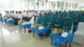 Rapat Koordinasi Teknis (Rakornis) TP PKK Kabupaten, Kecamatan, dan Desa/Kelurahan se-Kabupaten Asahan yang digelar di Pendopo Rumah Dinas Bupati Asahan, Rabu (14/10/2026).