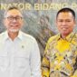  Waketum DPP Pro Jurnalismedia Siber (PJS), Ady Indra Pawennari menemui Menko Bidang Pangan, Zulkifli Hasan di ruang kerjanya, Rabu (14/10/2026).