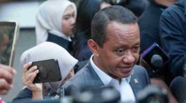 Menteri Koordinator Bidang Hilirisasi dan Transisi Energi Bahlil Lahadalia.