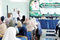  Pengajian Sahabat Qur’ani yang digelar Tim Penggerak Pemberdayaan dan Kesejahteraan Keluarga (TP PKK) Kabupaten Simalungun di Pendopo Rumah Dinas Bupati Simalungun, Rabu (14/10/2026) sore.
