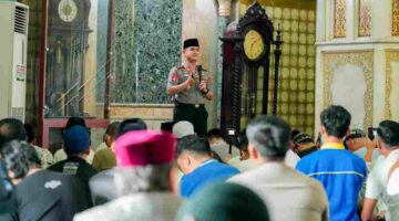 Jumat Keliling di Masjid Raya Al-Mashun, Sonny Irawan Tekankan Bahaya Narkoba