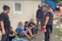 Polres Pelabuhan Belawan mengamankan empat pria dan menyita sabu bruto 9,60 gram dalam penggerebekan lokasi diduga transaksi narkoba di Medan Marelan.