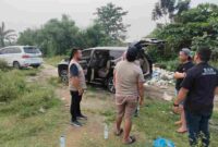 Polres Simalungun bersama BNN mengecek dugaan peredaran narkoba di Perdagangan.