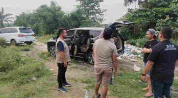 Polres Simalungun bersama BNN mengecek dugaan peredaran narkoba di Perdagangan.