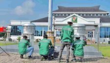 DLH Simalungun menguji kualitas udara di Raya, Parapat, dan Perdagangan.