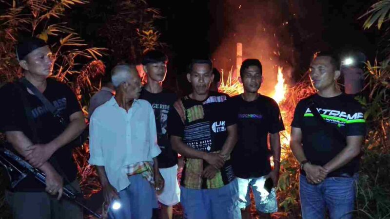 Polres Tapanuli Tengah menggelar Operasi Sarang Narkoba di Kecamatan Kolang dan menemukan alat isap sabu di sebuah gubuk kosong.