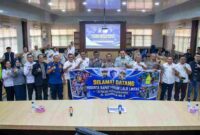  Rapat koordinasi (rakor) di Aula Widya Satya Brata Polres Pematangsiantar, Jalan Sudirman, Rabu (21/10/2026).