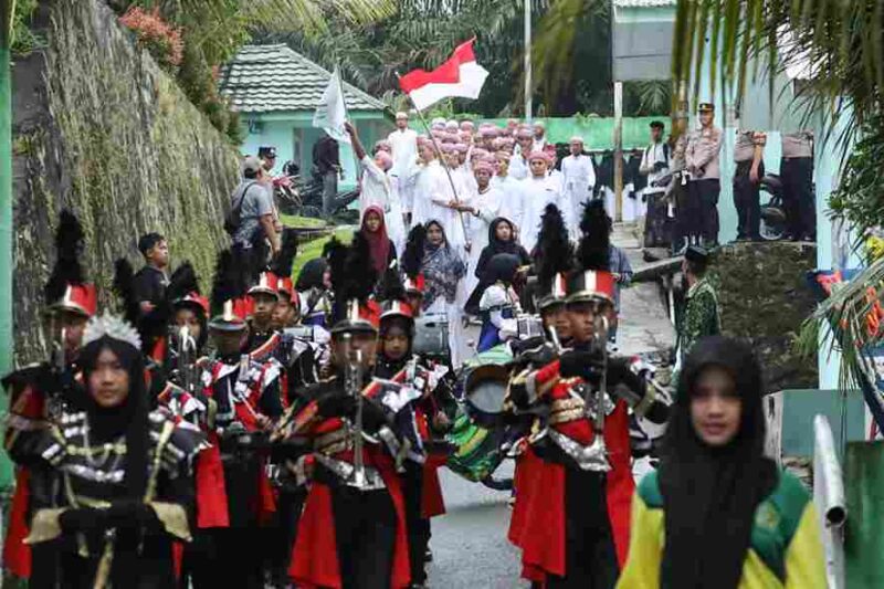  Upacara Peringatan Hari Santri Tahun 2026 di Pondok Pesantren (Ponpes) Salafiyah Darussalam, Jalan Pesantren, Kelurahan Pondok Sayur, Kecamatan Siantar Martoba, Kamis (22/10/2026) pagi.