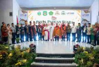  Wali Kota Pematangsiantar Wesly Silalahi, S.H., M.Kn., menghadiri pembukaan Pesta Paduan Suara Gerejani (Pesparani) Katolik Tingkat Provinsi Sumatera Utara (Sumut) III Tahun 2026 di Hall Catholic Center–Pusat Pembinaan Umat (CC-PPU), Kelurahan Tambun Nabolon, Kecamatan Siantar Martoba, Jumat (23/10/2026) malam.