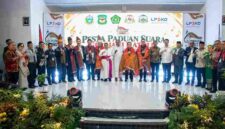  Wali Kota Pematangsiantar Wesly Silalahi, S.H., M.Kn., menghadiri pembukaan Pesta Paduan Suara Gerejani (Pesparani) Katolik Tingkat Provinsi Sumatera Utara (Sumut) III Tahun 2026 di Hall Catholic Center–Pusat Pembinaan Umat (CC-PPU), Kelurahan Tambun Nabolon, Kecamatan Siantar Martoba, Jumat (23/10/2026) malam.