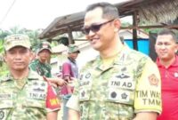Tim Pengawasan dan Evaluasi (Wasev) Markas Besar Angkatan Darat (Mabesad) mengapresiasi kinerja Satuan Tugas (Satgas) TNI Manunggal Membangun Desa (TMMD) Reguler ke-130 Tahun Anggaran 2026 yang dilaksanakan Kodim 0109/Aceh Singkil.