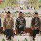 Wabup Asahan Rianto mendampingi Wamenag RI dalam konsolidasi Fahmi Ummi se-Sumut yang membahas pemberdayaan perempuan, keluarga, dan sertifikasi halal UMKM.