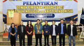 DPC PIKI Samosir periode 2026–2031 dilantik Bupati Vandiko T. Gultom