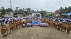  Kegiatan Polisi Peduli Pendidikan (Polidik) di sekolah yang berlokasi di Jalan Pematangsiantar–Saribudolok, Simpang Polsek Panei Tongah, Kabupaten Simalungun, Senin (26/10/2026).