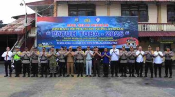 Operasi Patuh Toba 2026 di Pematangsiantar berlangsung 26 Oktober–8 November dengan melibatkan 59 personel gabungan untuk meningkatkan ketertiban lalu lintas.