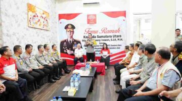 Kapolda Sumut Silaturahmi dengan INTI, Ajak Masyarakat Jaga Persatuan dan Kamtibmas