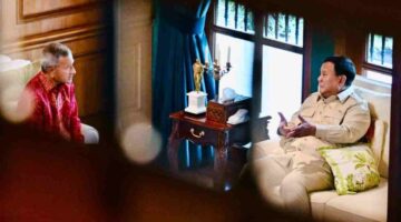 Presiden Republik Indonesia, Prabowo Subianto menerima permohonan pertemuan Menteri Luar Negeri (Menlu) Singapura, Vivian Balakrishnan di kediamannya di Hambalang, Kabupaten Bogor, Provinsi Jawa Barat, pada Rabu, 28 Oktober 2026.