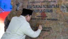 Presiden Prabowo Subianto meresmikan SMA Taruna Nusantara Kampus Cimahi yang berlokasi di Kota Cimahi, Provinsi Jawa Barat, pada Jumat, 30 Oktober 2026.