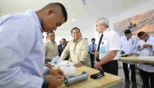 Presiden Prabowo Subianto melakukan peninjauan SMA Taruna Nusantara Kampus Cimahi yang berlokasi di Kota Cimahi, Provinsi Jawa Barat, pada Jumat, 30 Oktober 2026. 