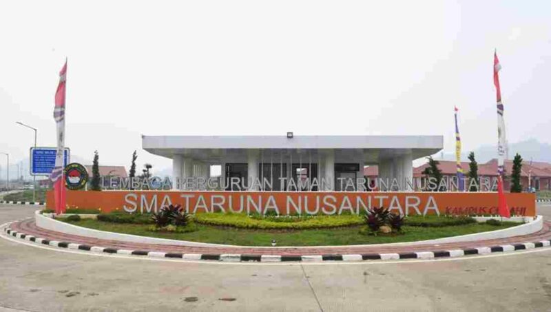 SMA Taruna Nusantara Kampus Cimahi, Provinsi Jawa Barat, yang diresmikan Presiden Prabowo Subianto pada Jumat, 30 Oktober 2026. 